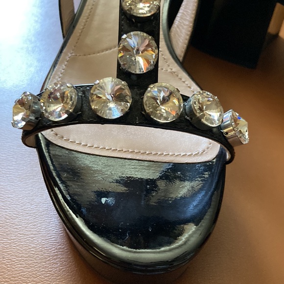 MIU MIU platform sandals - Picture 5 of 13